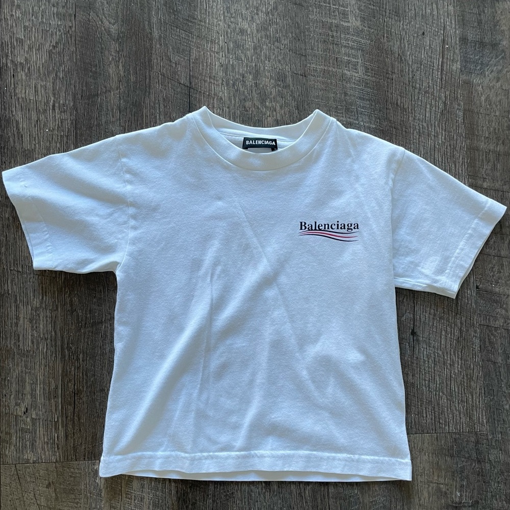Balenciaga kids shirt size 4